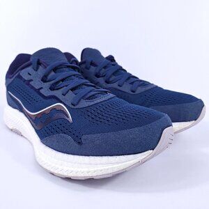 Saucony Freedom 4 Womens 7 Neutral Cushioned Running Shoes Blue Purple S10617-35